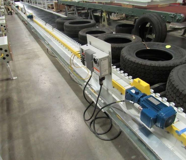 Chain Driven Live Roller (W/ Slip Sleeve) Image